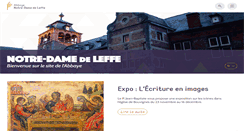 Desktop Screenshot of abbaye-de-leffe.be